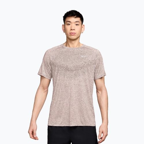 Pánské běžecké tričko Nike Stride ADV silt red