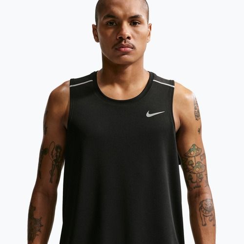 Pánské běžecké tričko Nike Miler Dri-Fit black