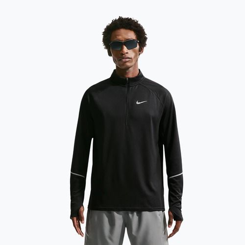 Pánská běžecká mikina Nike Miler Dri-Fit UV 1/2 Zip black