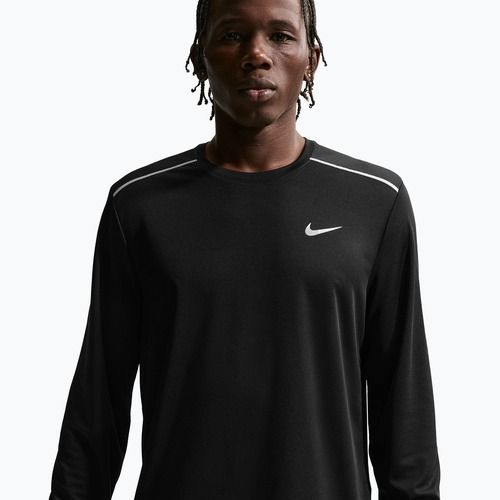 Pánské běžecké tričko Longsleeve Nike Miler Dri-Fit UV black