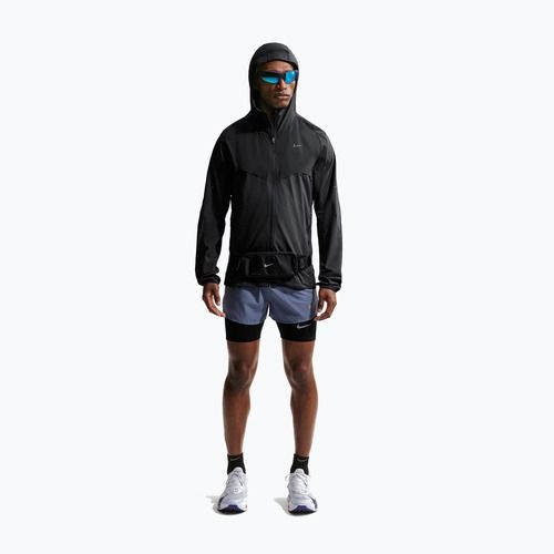 Pánská běžecká bunda Nike Stride Dri-Fit black/off noir/black/black