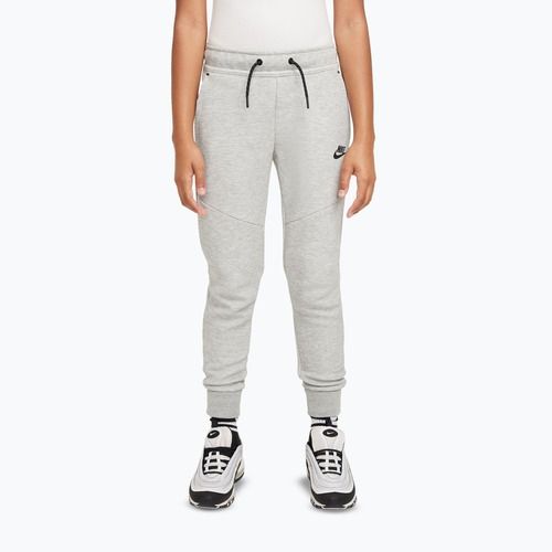 Dětské kalhoty Nike Sportswear Tech Fleece dark grey heather/black/black