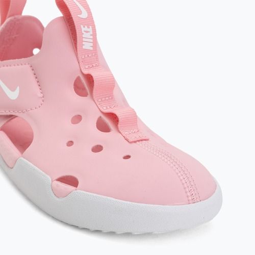 Dětské sandály Nike Sunray Protect 4 HF6277 med soft pink/white