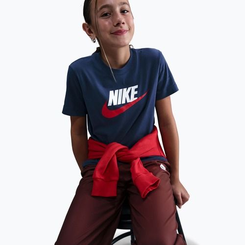 Dětské tričko Nike Sportswear midnight navy/white
