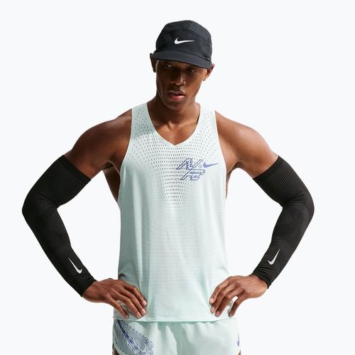 Pánské běžecké tričko Nike AeroSwift Dri-Fit ADV Running Singlet barely green/lapis