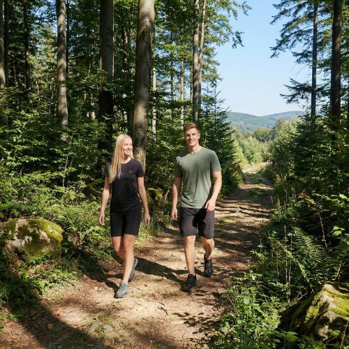 Pánská trekkingová tričko KADVA TrailCore prodyšné zelené