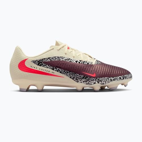 Pánské kopačky Nike United Phantom 6 Low Academy MG burgundy crush/fossil/university red