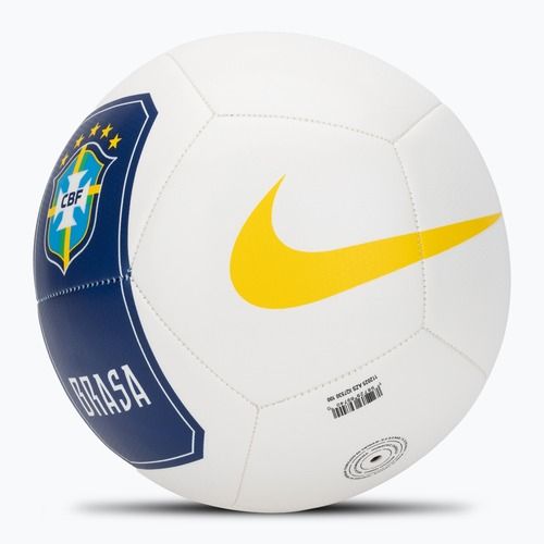 Fotbalový míč Nike Pitch Brazil white size 5