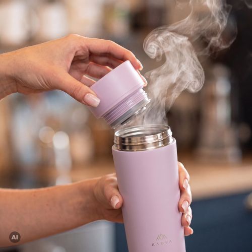 Termohrnek Kadva 360 ClickDrink Pink