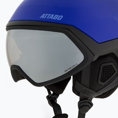 Dětská lyžařská helma ATTABO Avens 3.0 Jr Visor ERT Niebieski