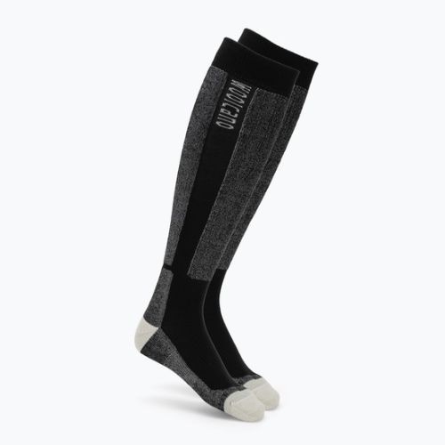 Pánské lyžařské ponožky Woolcano SCK1097 czarny/szary