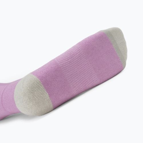 Dámské lyžařské ponožky Woolcano SCK1096 Szary/Różowy