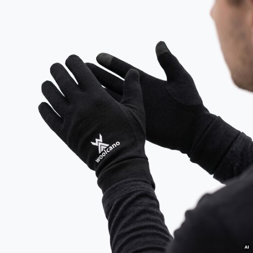Rukavice Woolcano GLV1104 Czarny