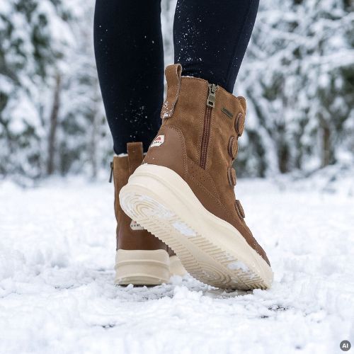 Dámské sněhule KADVA TANRIS MID HG WMNS Brown