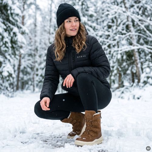 Dámské sněhule KADVA TANRIS MID HG WMNS Brown