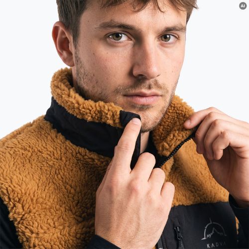 Pánský bezrukávník KADVA RODVIK VEST hnědý