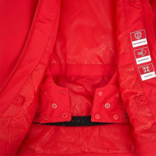 Pánská lyžařská bunda KADVA Edge X Jacket červená