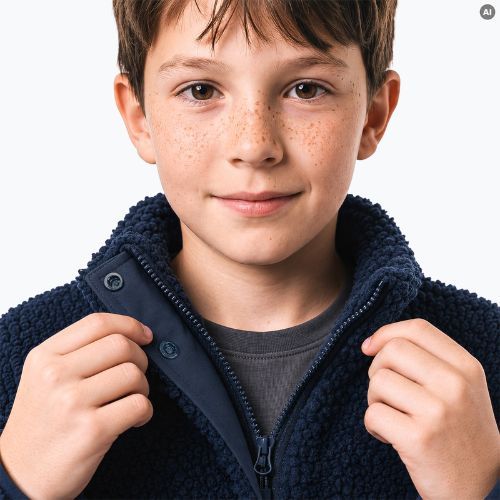 Dětská fleecová mikina KADVA Rodvik JR tmavě modrá