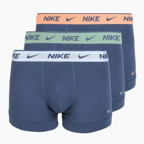 Pánské boxerky Nike Cotton Stretch Trunk 3 pairs mineral