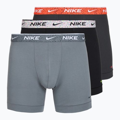 Pánské boxerky Nike Essential Cotton Stretch 3 pairs gray multi