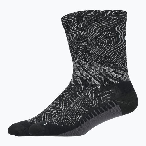 Ponožky ASICS Fujitrail Graphic Crew black/cloud grey