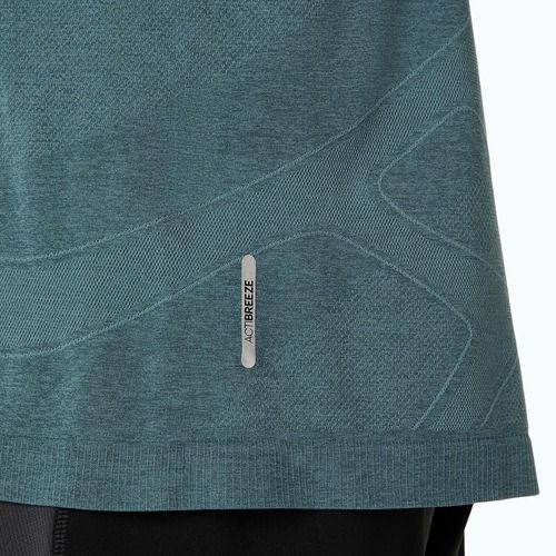 Pánský běžecký longsleeve ASICS Road Seamless foggy teal