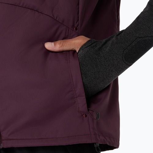Pánská běžecká vesta Asics Road Winter Gilet dark currant
