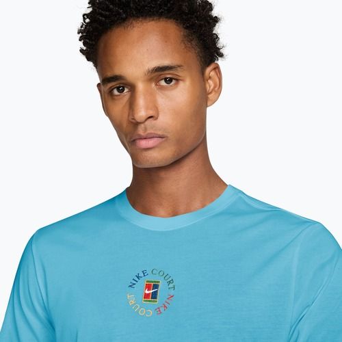 Polo tričko Nike Court Dri-Fit Blue Gaze