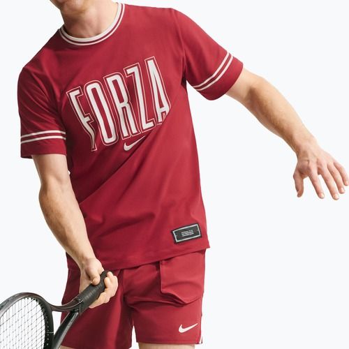 Polo tričko Nike Court Dri-Fit Team Red