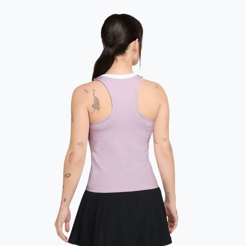 Dámské tričko Nike Court Dri-Fit Advantage bleached lilac/white