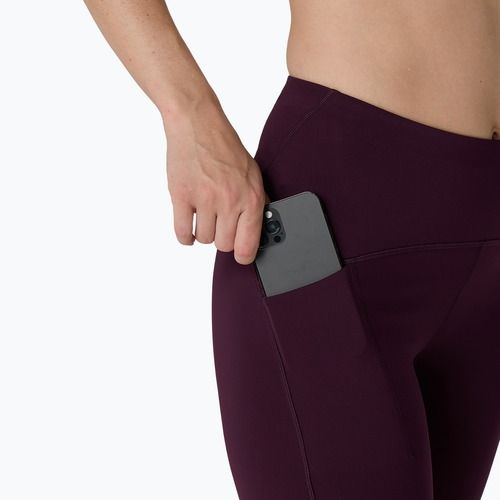 Dámské běžecké šortky Asics Road High Waist 8In Sprinter dark aubergine