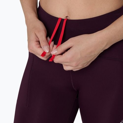 Dámské běžecké šortky Asics Road High Waist 8In Sprinter dark aubergine