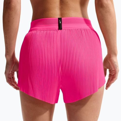 Dámské běžecké šortky Nike AeroSwift Dri-Fit ADV Mid-Rise 3" hyper pink/black