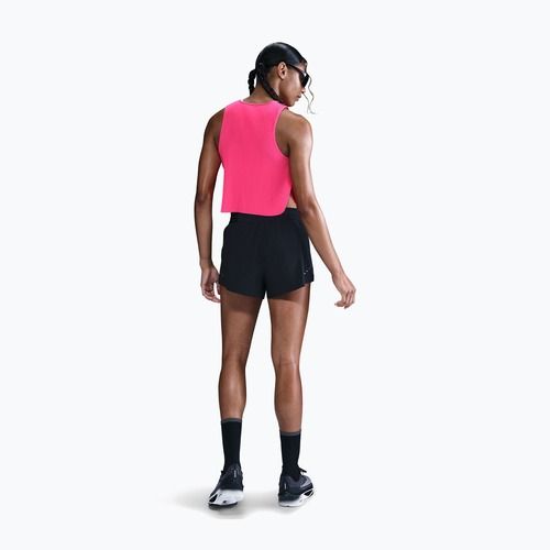 Dámské běžecké tričko Nike AeroSwift hyper pink/black