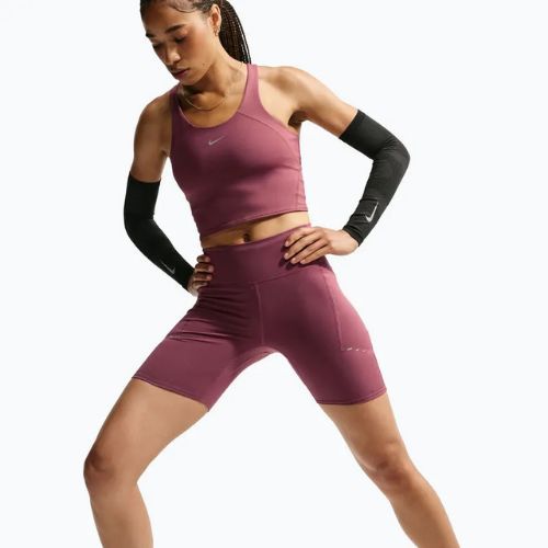 Dámské běžecké šortky Nike Swift pink smoke