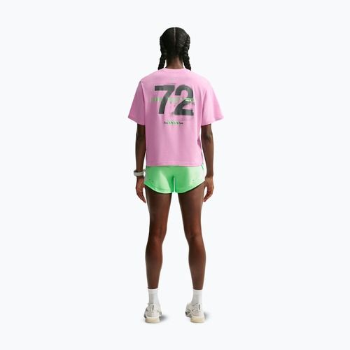 Dámské běžecké tričko Nike Swift Dri-Fit pink rise/illusion green