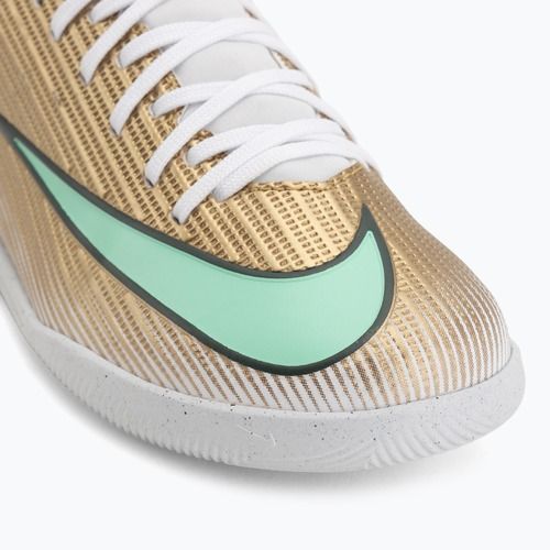 Dětské kopačky Nike Jr. Mercurial Superfly 11 Club "Kylian Mbappé" metallic gold/green glow