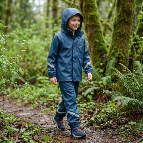 Dětský nepromokavý komplet KADVA AquaLock JR Navy