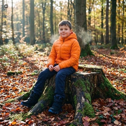 Dětská bunda KADVA Litey JR oranžová