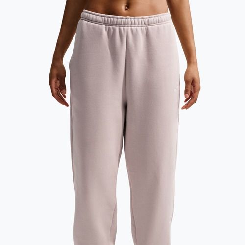 Dámské kalhoty Nike Studio Fleece Medium Weight cream Ii/sail