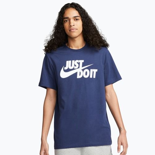 Pánské tričko na lezení Nike Sportswear JDI midnight navy/white