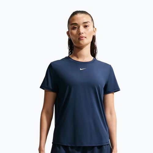 Dámské tréninkové tričko Nike One Classic midnight navy/white