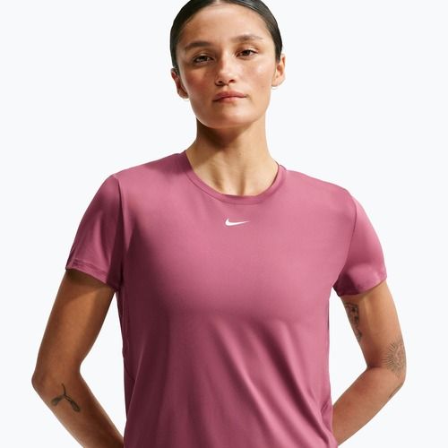 Dámské tréninkové tričko Nike One Classic pink smoke/white