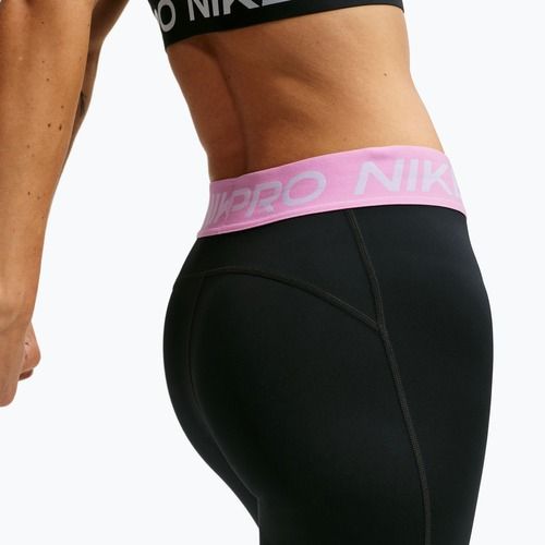 Dámské legíny Nike Pro black/pink rise/white