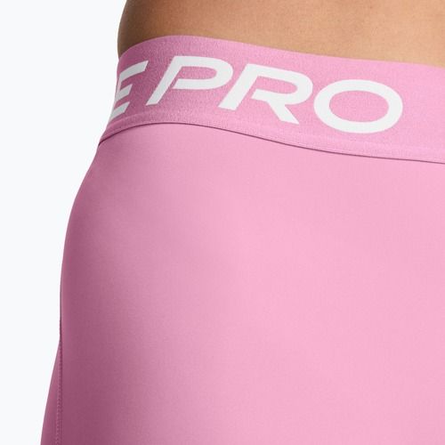 Dámské legíny Nike Pro pink rise/white