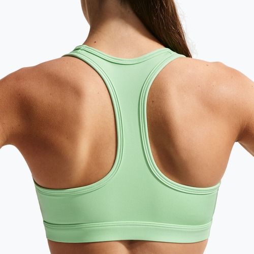 Sportovní podprsenka Nike Swoosh cucumber calm/white