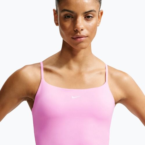 Dámské tréninkové tričko Nike One pink rise