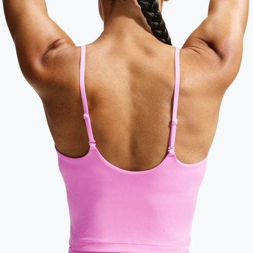 Dámské tréninkové tričko Nike One pink rise