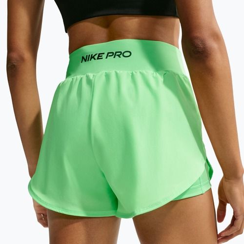 Dámské tréninkové šortky Nike Pro Sculpt illusion green/black