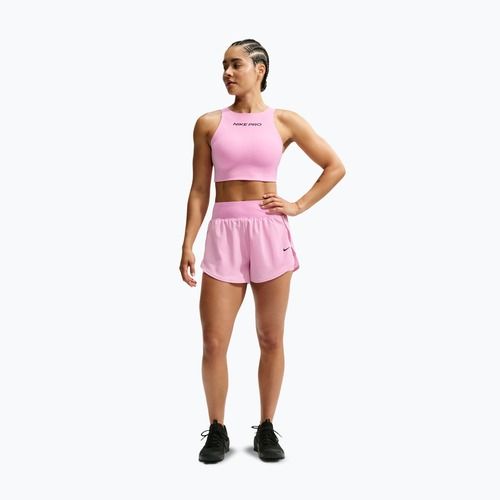 Dámské tréninkové šortky Nike Pro Sculpt pink rise/black